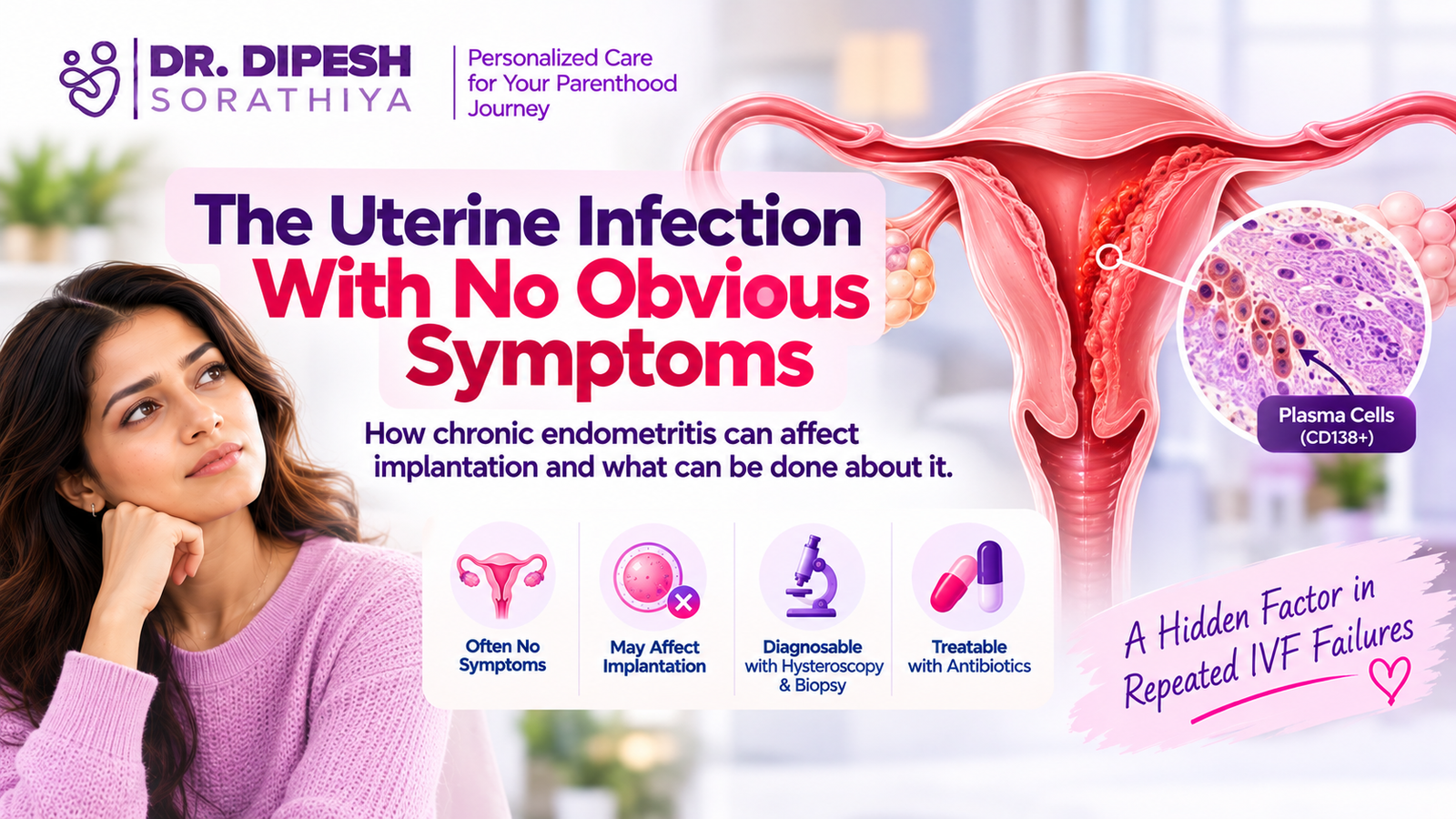 Chronic Endometritis — The Silent Uterine Infection Behind Unexplained IVF Failures