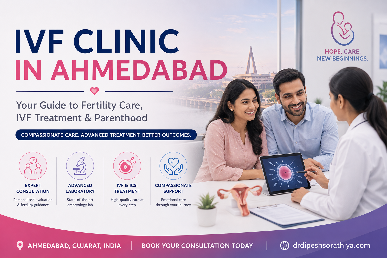 IVF Clinic in Ahmedabad: A Complete Guide to Choosing the Right Fertility Care