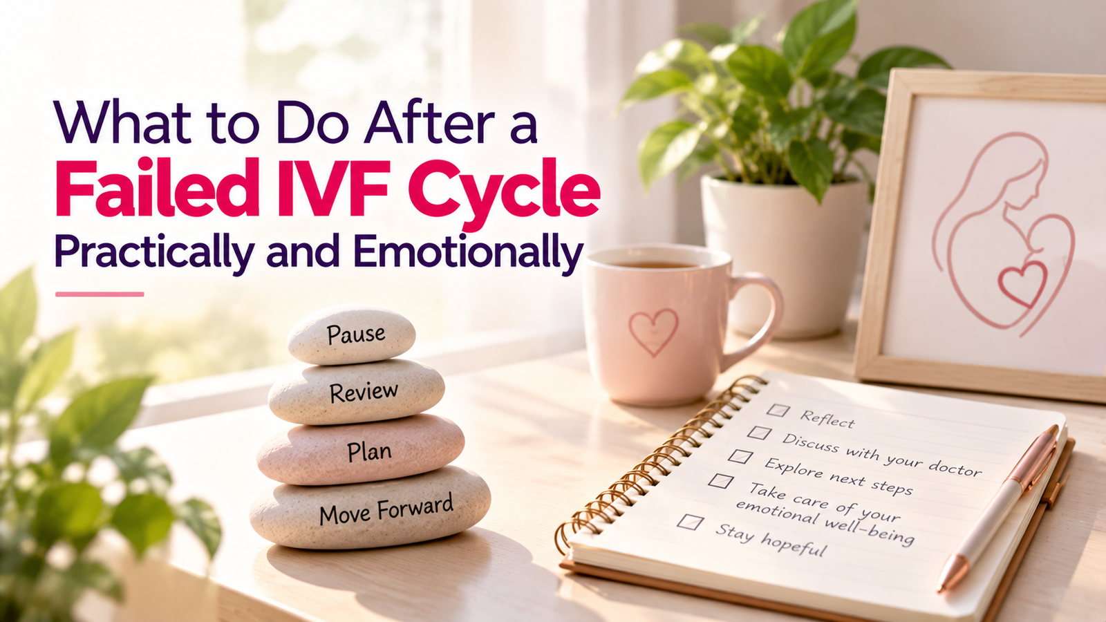 What to Do After a Failed IVF Cycle — Practically and Emotionally